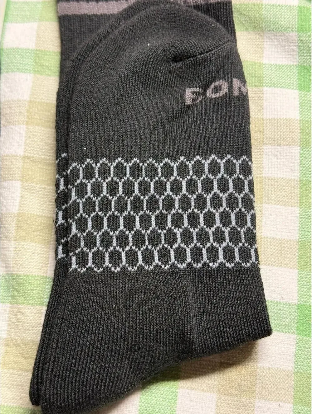 Bombas Lot of 4 (four) Pairs Crew Calf Socks in Black Adult Unisex Size M NEW #3
